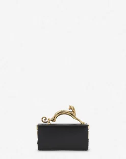 x future pencil cat nano leather bag with pins Women Mini Bags & Clutches