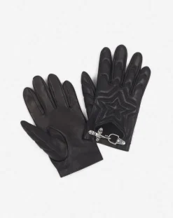 Online x future quilted leather gloves Gloves