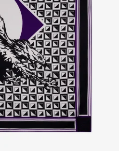 Clearance x future scarf eagle print and silk triangles Scarves