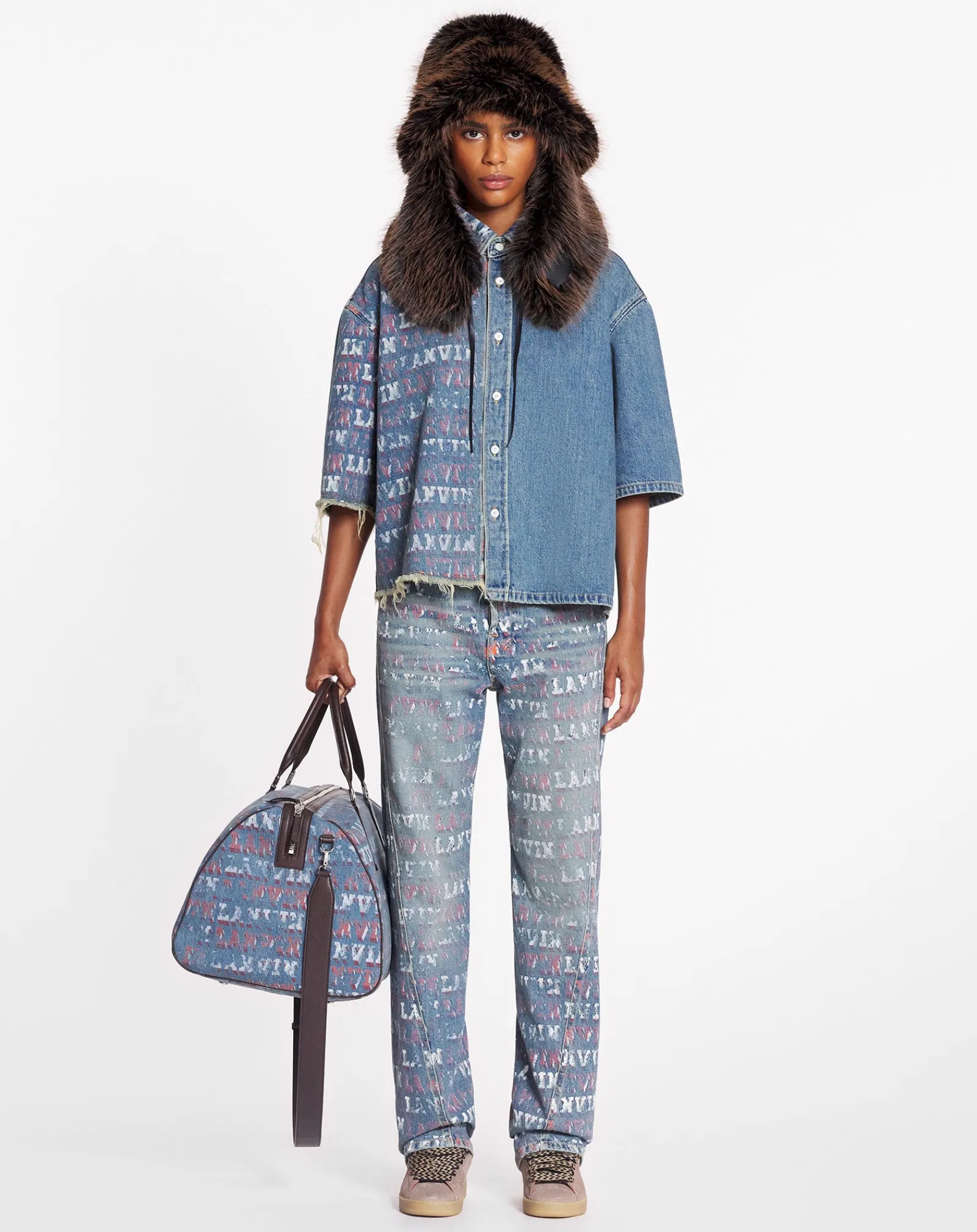 x future straight fit printed pants for women Women Pants