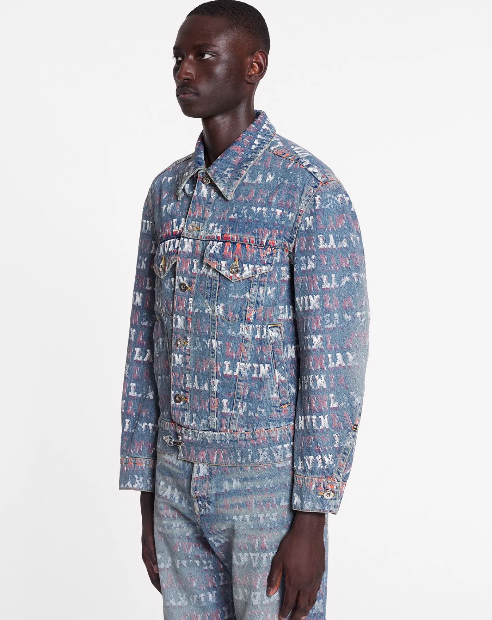 New x future unisex asymmetrical printed jacket Coats & Jackets