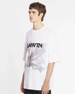 x future unisex eagle print loose-fit t-shirt Women T-shirts & Sweatshirts