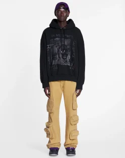 Clearance x future unisex loose-fit printed hoodie Women T-shirts & Sweatshirts