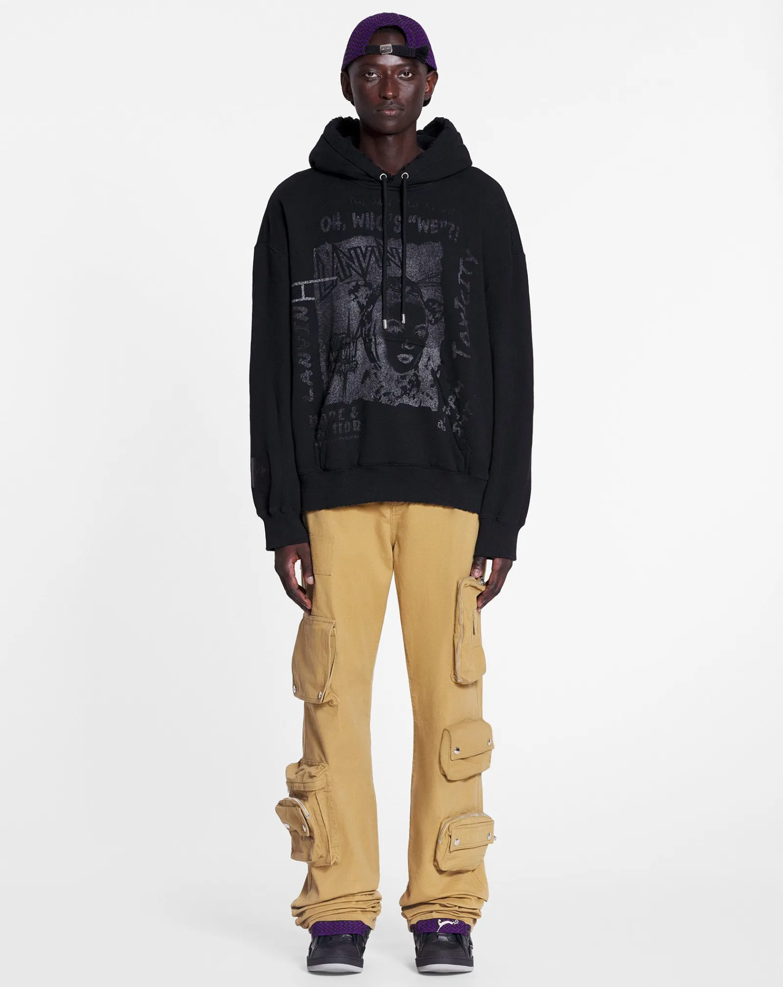 Online x future unisex loose-fit printed t-shirt T-shirts & Polos