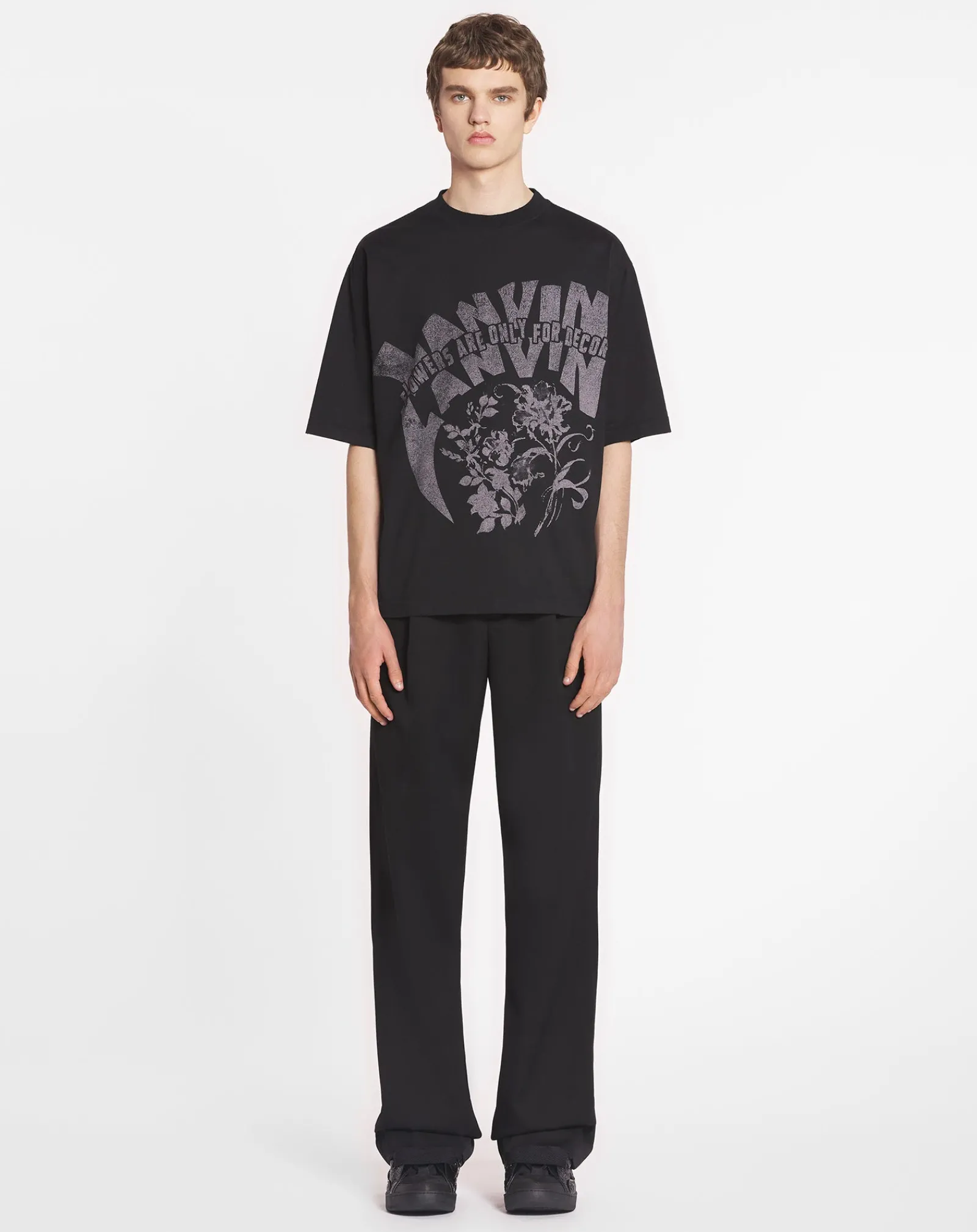 Online x future unisex loose-fit printed t-shirt T-shirts & Polos