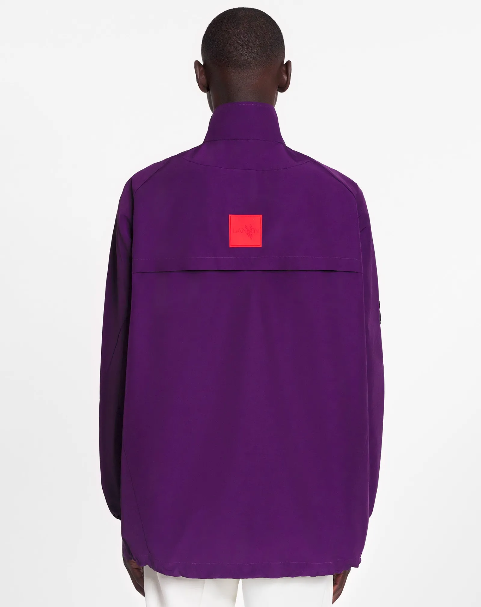 Online x future windbreaker with zipper and emblems Coats & Jackets