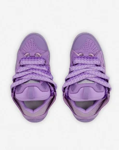 Leather curb sneakers Women Sneakers
