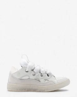Online Leather curb sneakers Women Curb
