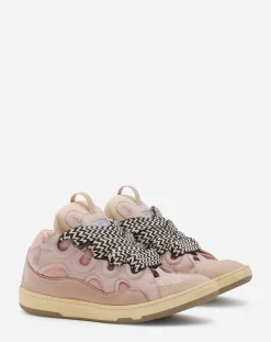 Online Leather curb sneakers Women Sneakers