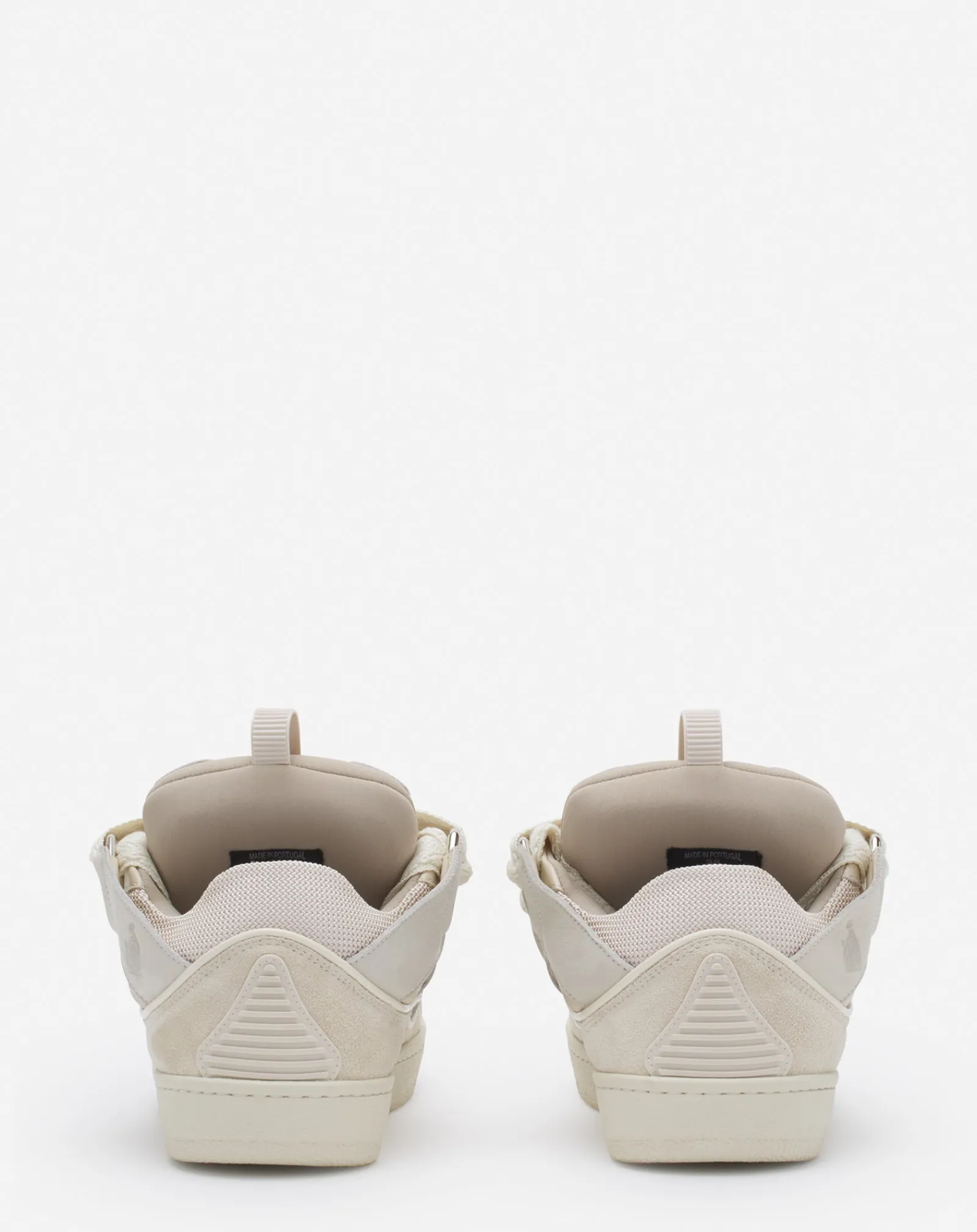Leather curb sneakers Women Sneakers