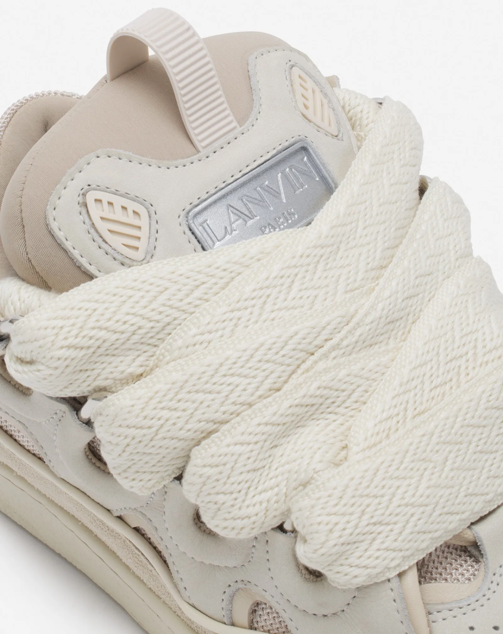 Leather curb sneakers Women Sneakers