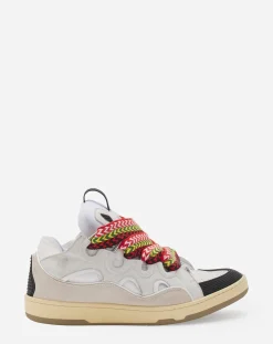 Clearance Leather curb sneakers Women Curb