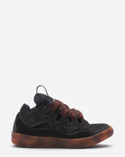 Leather curb sneakers Sneakers