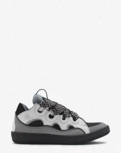 Hot Leather curb sneakers Curb