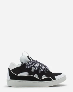 New Leather curb sneakers Women Curb