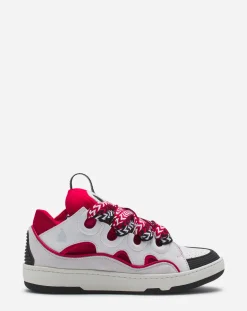 New Leather curb sneakers Women Curb