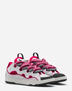 New Leather curb sneakers Women Curb
