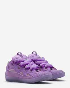 Clearance Leather curb sneakers Curb