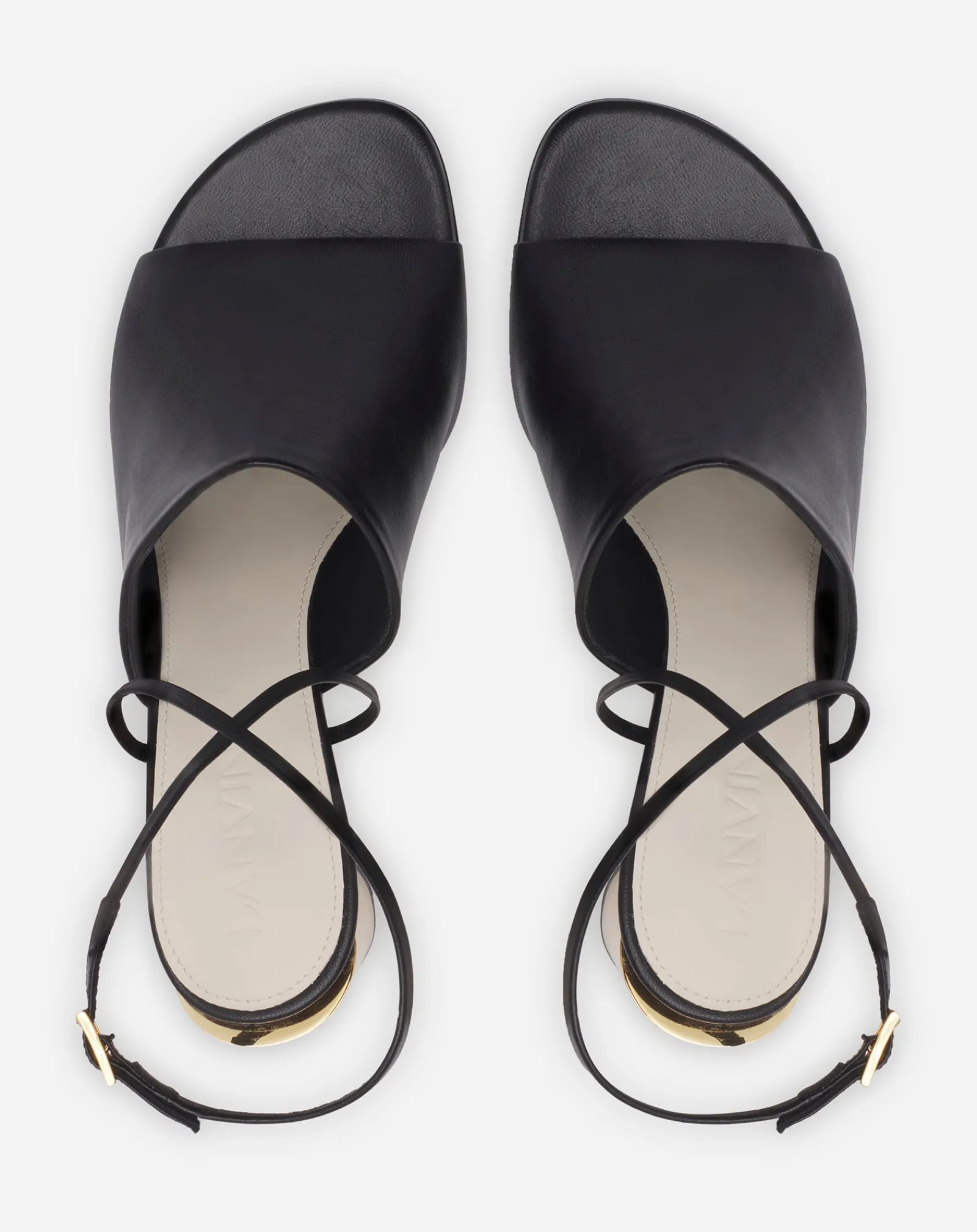Clearance Leather sequence by chunky heeled sandals Women Sandals & Mules