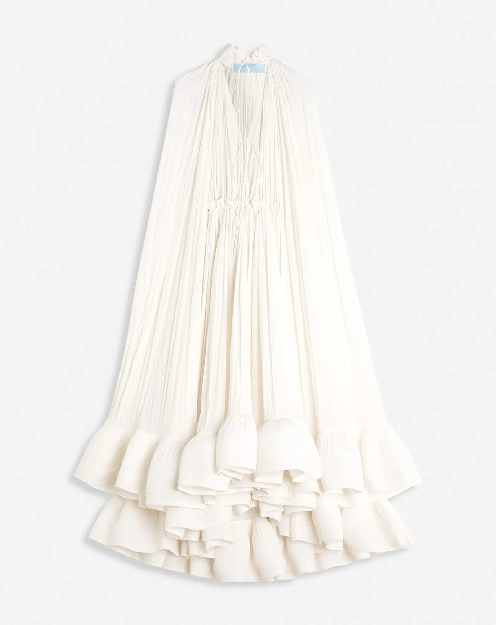 Hot Long charmeuse ruffle dress Women Dresses