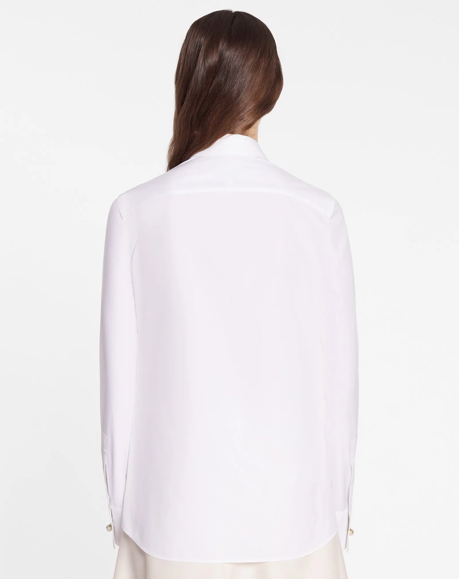 New Long sleeve shirt in poplin Women Tops