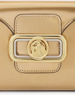 New Medium pencil cat bag in metallic leather Women Pencil