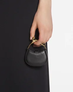 Hot Micro hobo cat charm bag in leather Women Wallets & Small Leather Goods