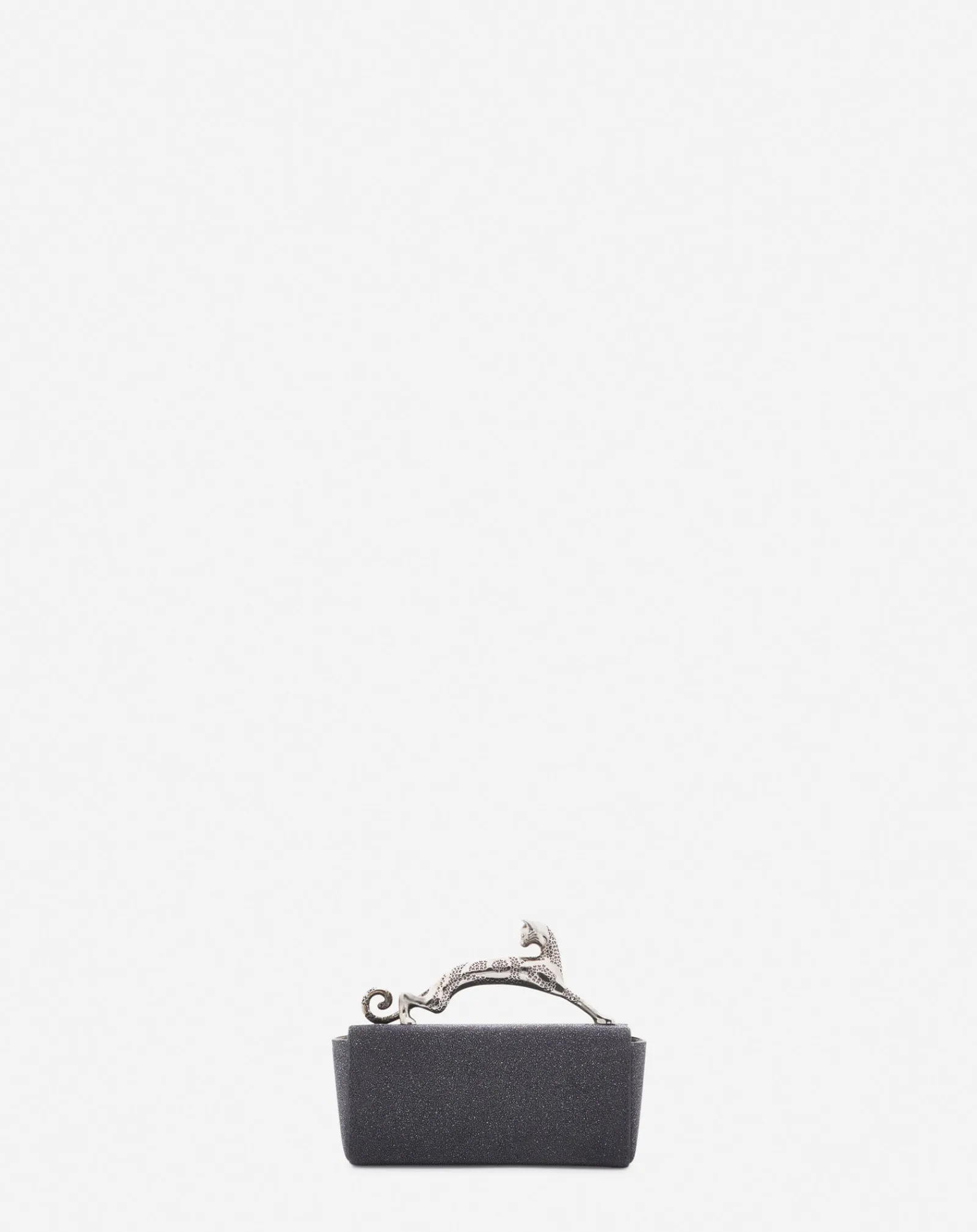 Outlet Micro pencil cat bag in suede Women Mini Bags & Clutches