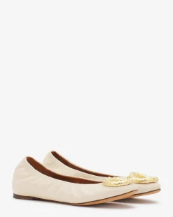 Online Mélodie leather ballerina flat Women Ballerinas