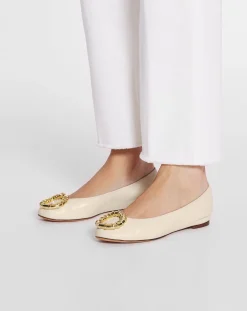 Online Mélodie leather ballerina flat Women Ballerinas