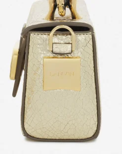 Hot Nano pencil cat bag in crackled metallic leather Women Crossbody Bags & Shoulder Bags