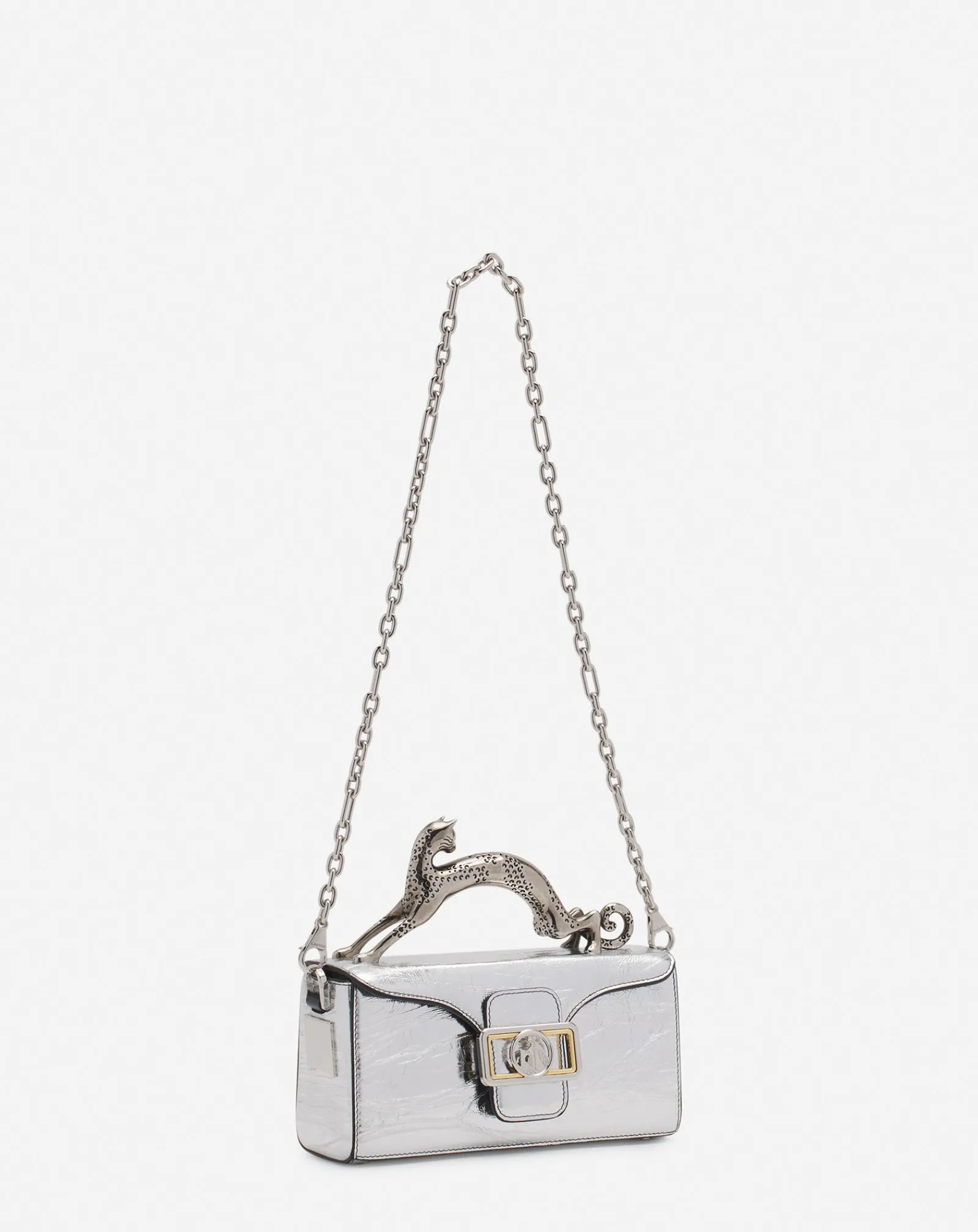 Best Nano pencil cat bag in metallic leather Women Crossbody Bags & Shoulder Bags