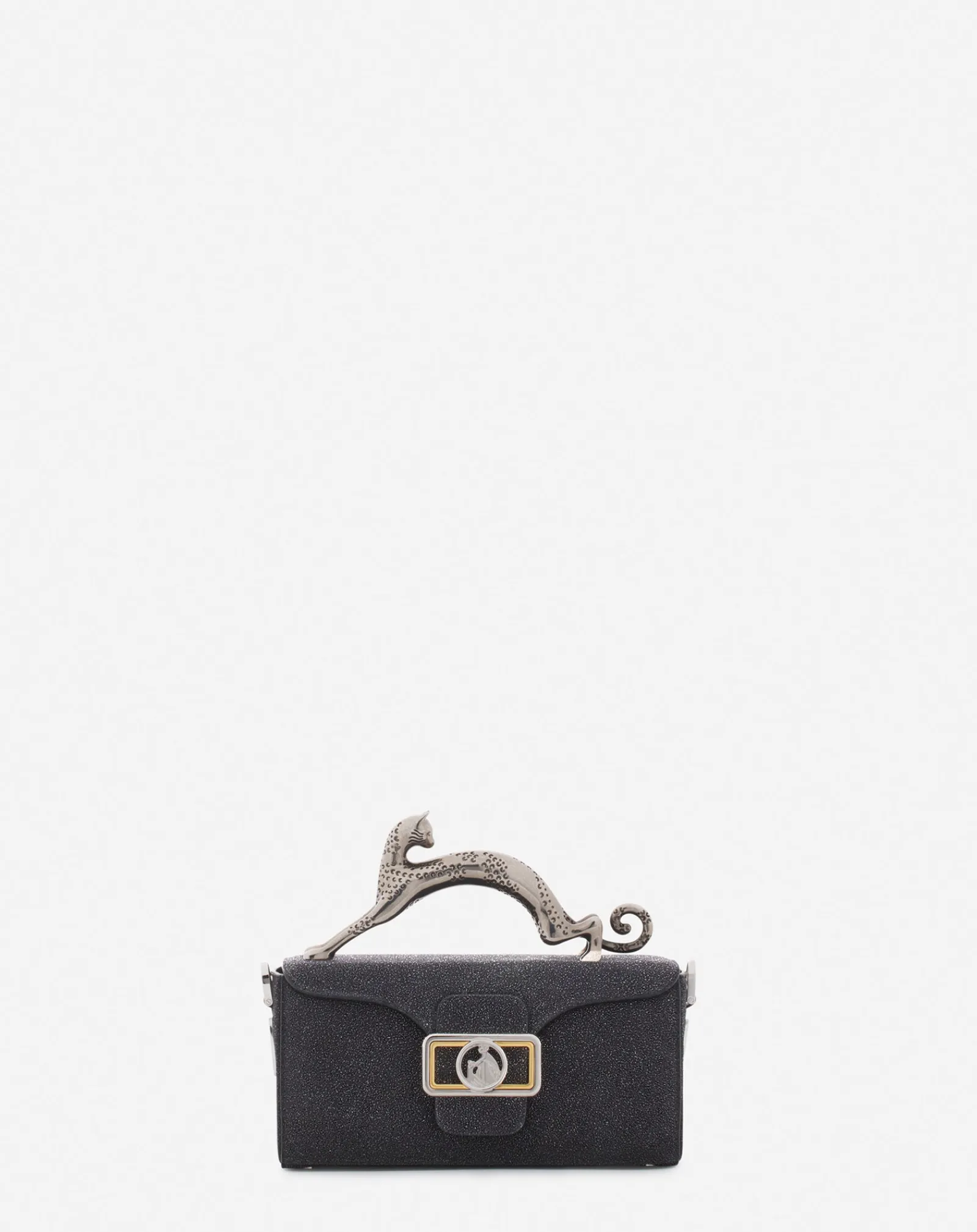 Best Nano pencil cat bag in suede Women Crossbody Bags & Shoulder Bags