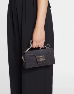 Best Nano pencil cat bag in suede Women Crossbody Bags & Shoulder Bags