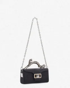 Hot Nano pencil cat bag in suede Women Mini Bags & Clutches