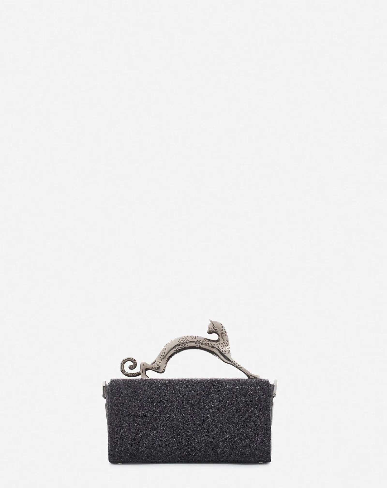Hot Nano pencil cat bag in suede Women Mini Bags & Clutches
