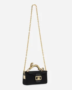 Hot Nano pencil cat bag in velvet Women Crossbody Bags & Shoulder Bags