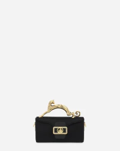 Nano pencil cat bag in velvet Women Pencil