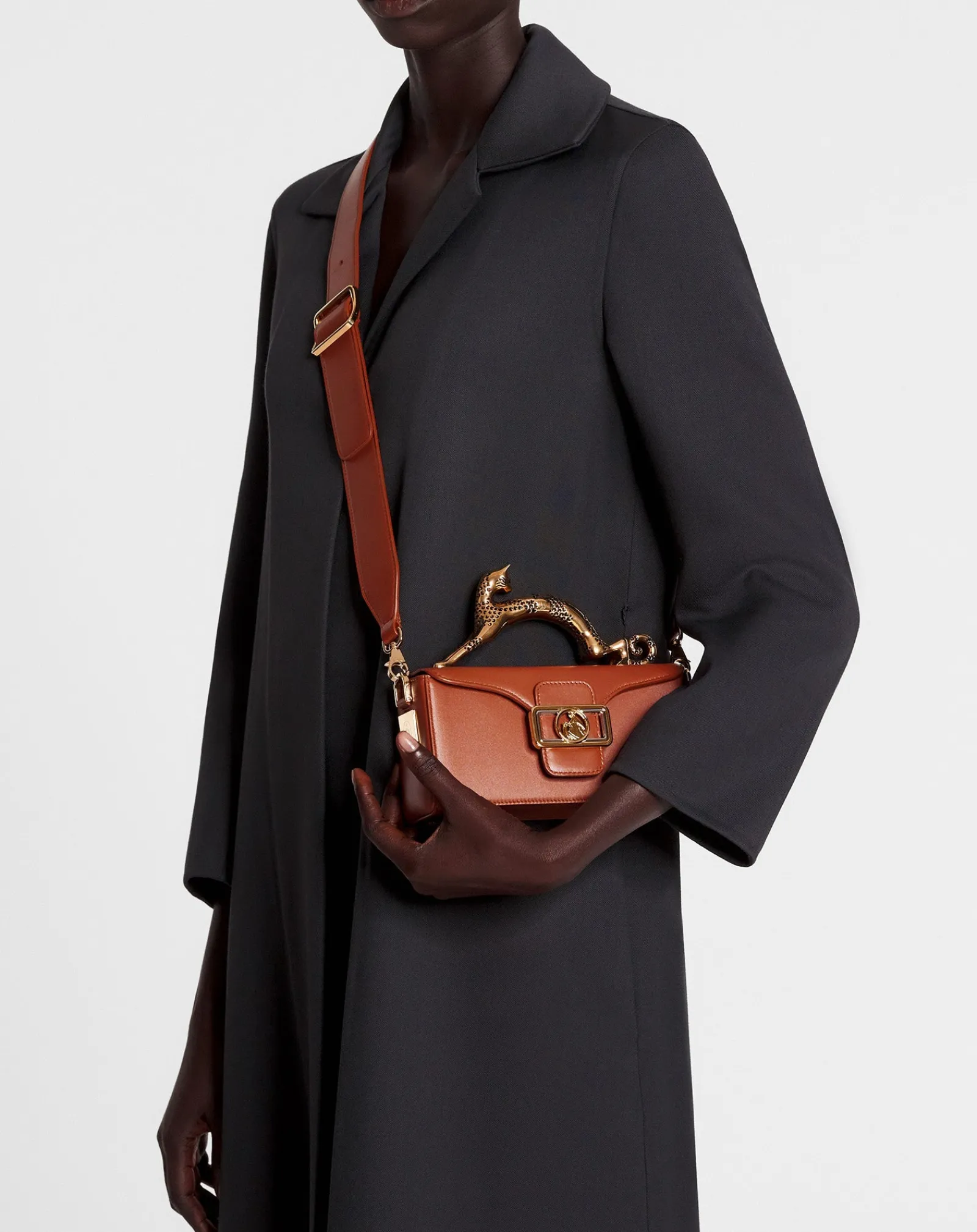 Hot Nano pencil cat leather bag Women Pencil