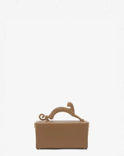 Hot Nano pencil cat leather bag Women Mini Bags & Clutches