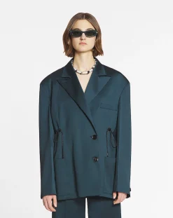 Discount Oversized belted jacket Women Coats & Jackets