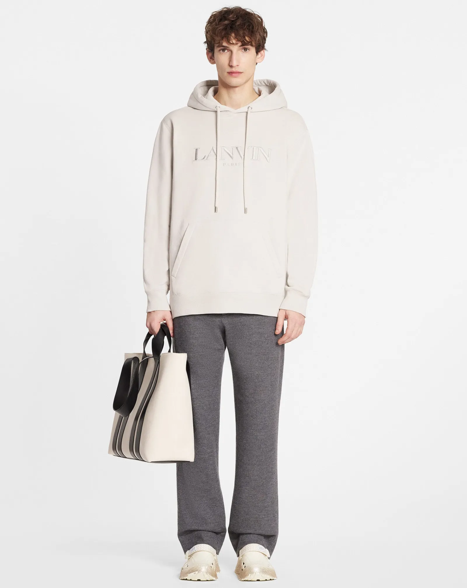 New Oversized embroidered paris hoodie Knitwear & Sweatshirts