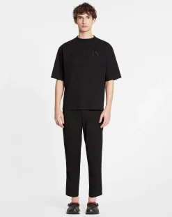 Outlet Oversized paris embroidered t-shirt T-shirts & Polos
