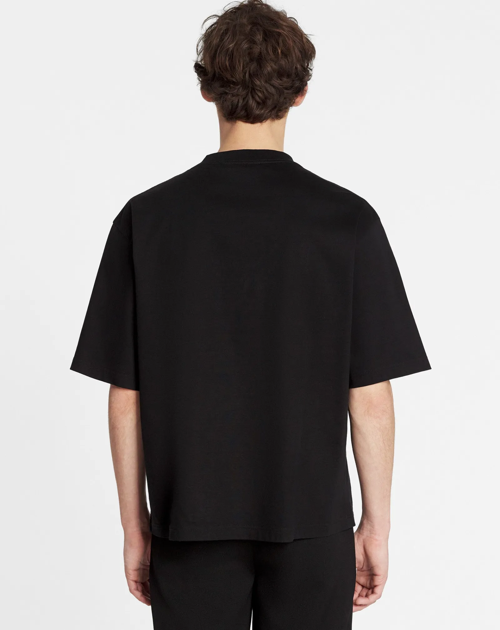 Outlet Oversized paris embroidered t-shirt T-shirts & Polos