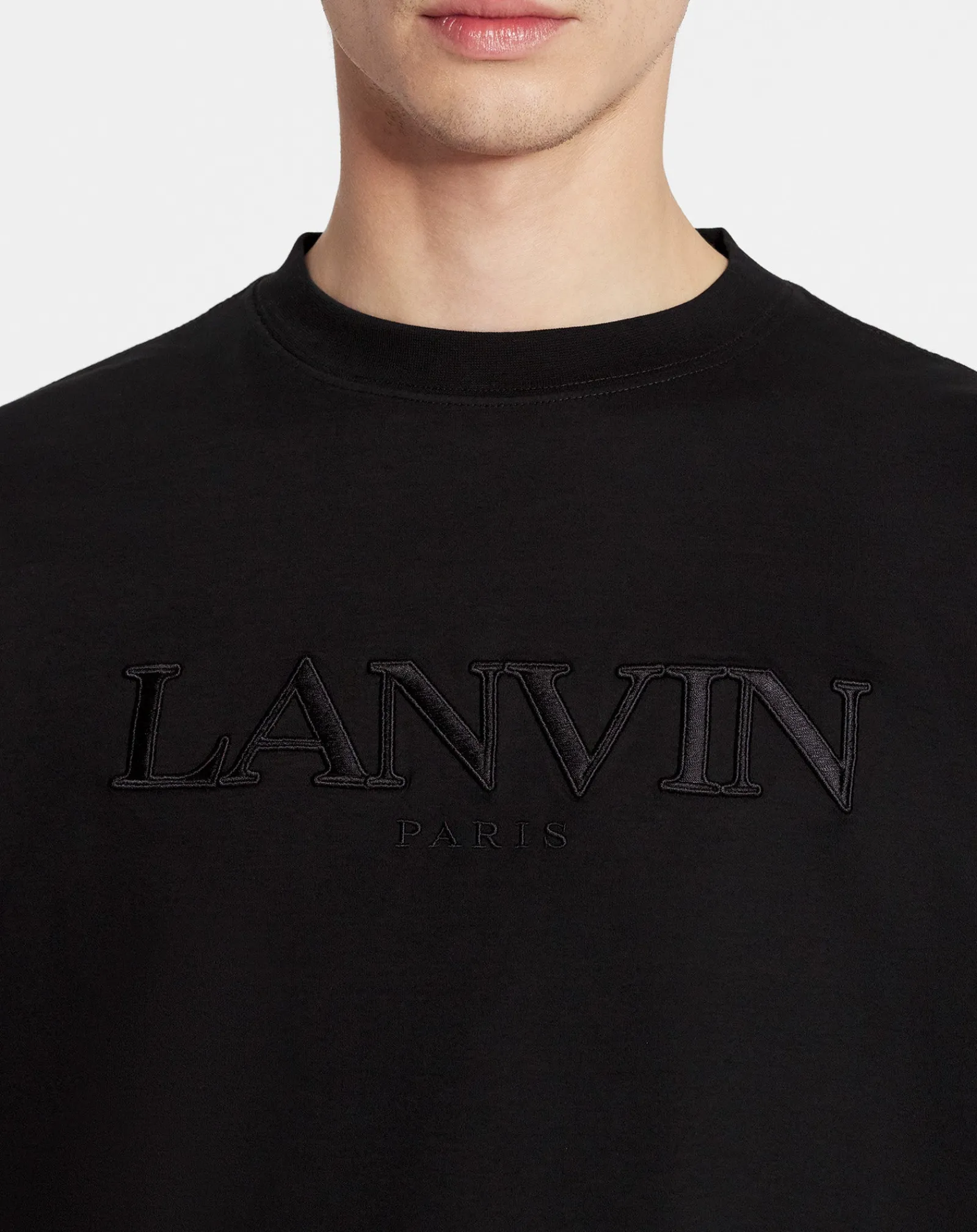 Outlet Oversized paris embroidered t-shirt T-shirts & Polos