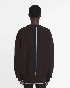 Oversized striped cardigan Knitwear & Sweatshirts