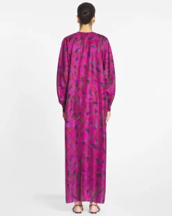 Hot Printed caftan dress Women Dresses