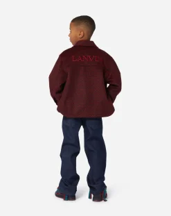Discount Printed fleece shirt jacket BOY Boys (4-12 Years)