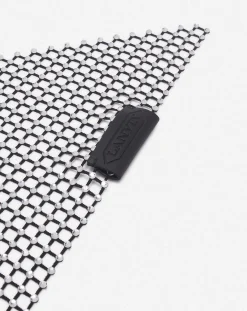 Resille mesh choker with rhinestones Women Silks & Scarves