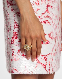 Sale Rhinestone melodie ring Women Jewelry